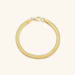 Elizabeth Gold Herringbone Bracelet