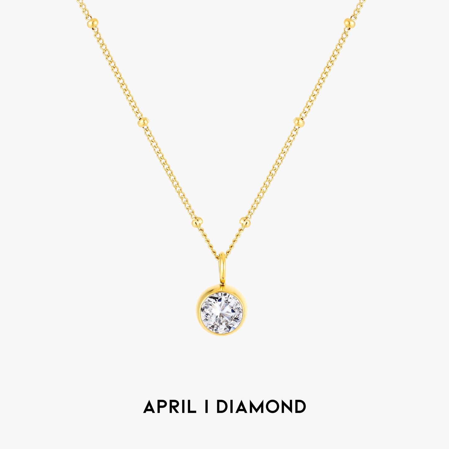 Amelia Birthstone Necklace
