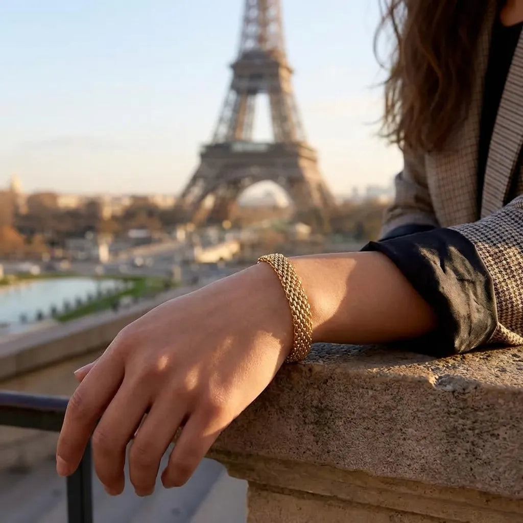 Imara Gold Chain Bracelet
