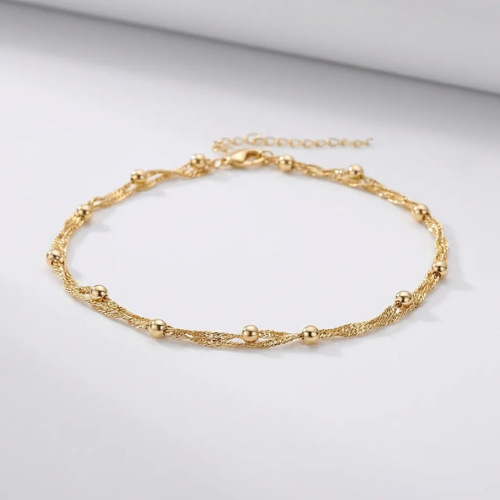 Elena Double Bead Bracelet