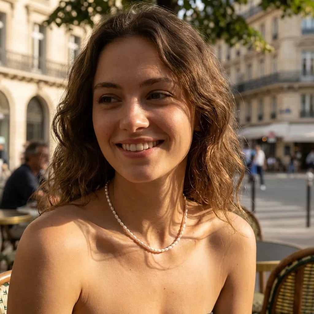 Olivia Pearl Necklace