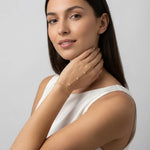 Amélie Crystal Heart Bracelet