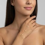 Amélie Crystal Heart Bracelet