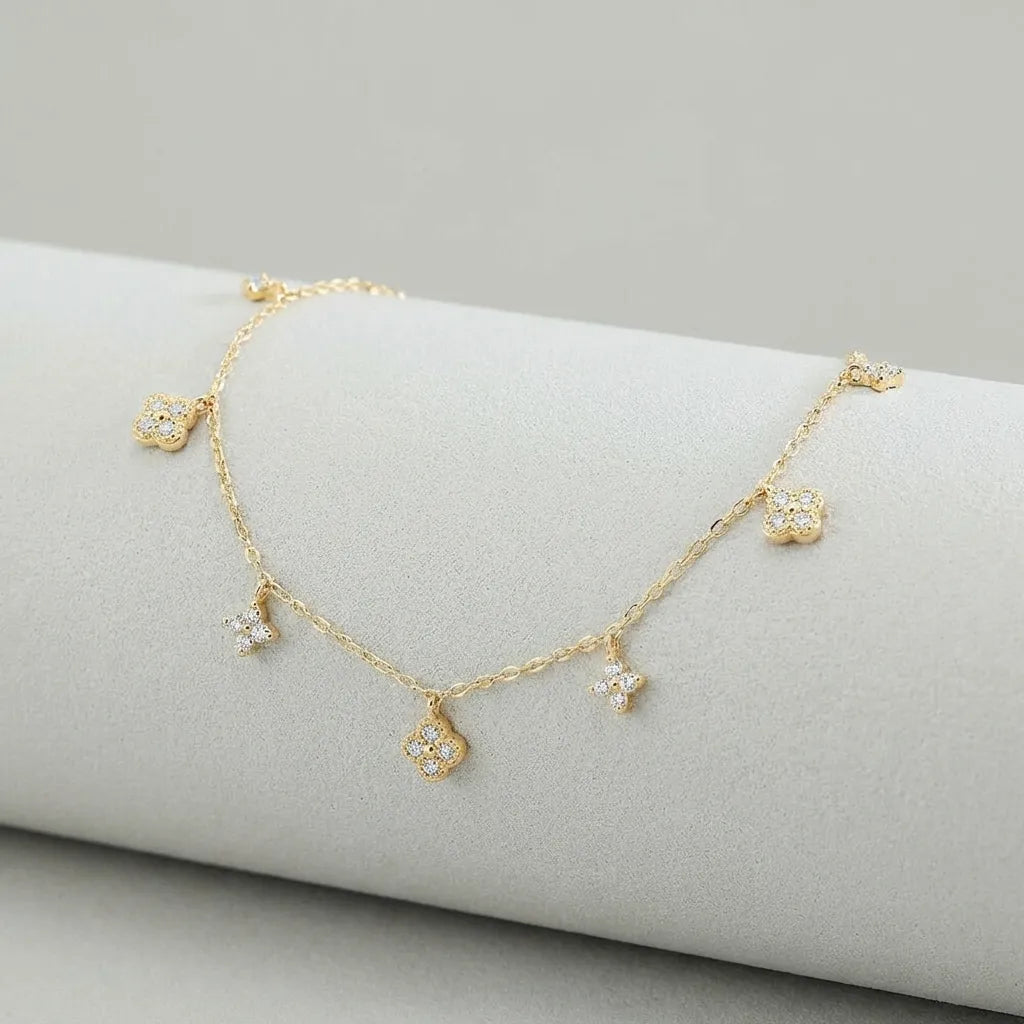 Aurélie Glimmer Charm Bracelet