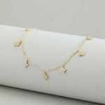 Aurélie Glimmer Charm Bracelet
