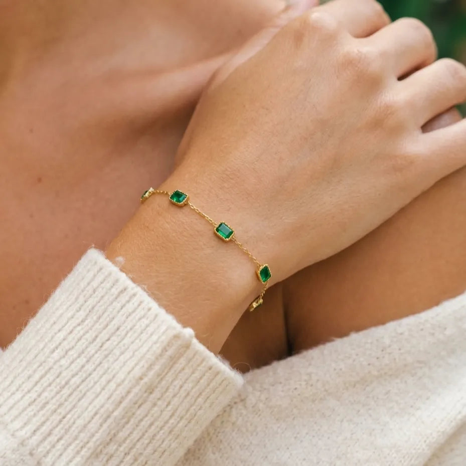 Francia Green Bracelet