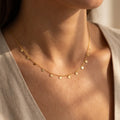 Lucie Dot Charm Necklace