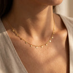 Lucie Dot Charm Necklace
