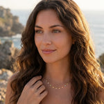 Lucie Dot Charm Necklace