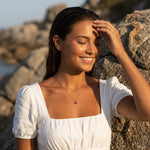 Colette Pave Heart Necklace