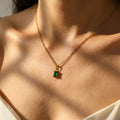 Jasmine Green Necklace