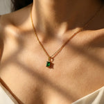 Jasmine Green Necklace