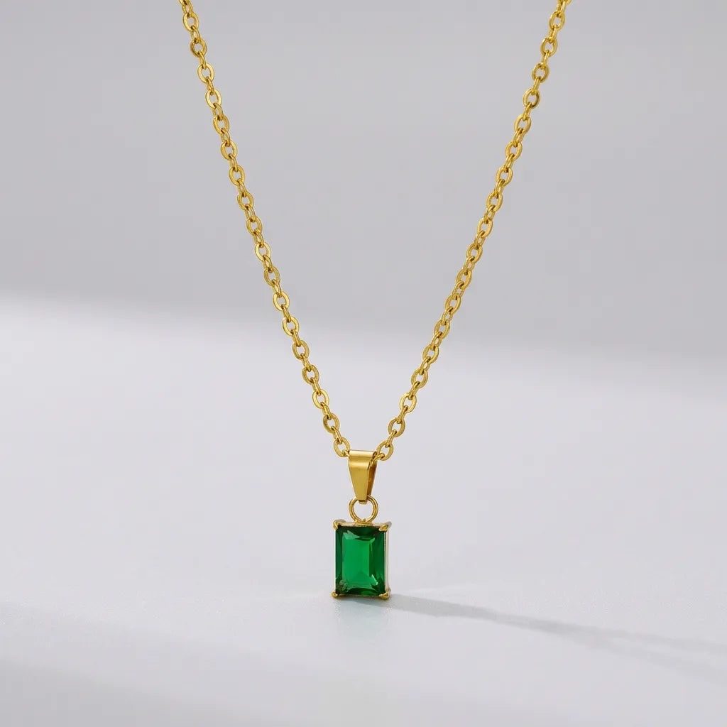 Jasmine Green Necklace