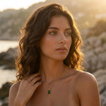 Jasmine Green Necklace