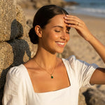 Jasmine Green Necklace