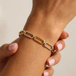 Sofia Gold Link Bracelet