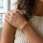 Sofia Gold Link Bracelet
