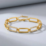 Sofia Gold Link Bracelet