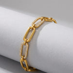 Sofia Gold Link Bracelet