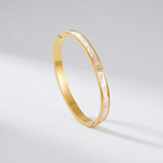 Sarah White Bangle