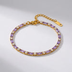 Aurélie Crystal Tennis Bracelet