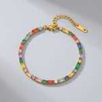 Aurélie Crystal Tennis Bracelet