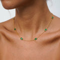 Francia Green Necklace