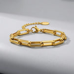 Eloise Bold Paperclip Bracelet