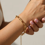 Eloise Bold Paperclip Bracelet
