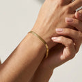 Elizabeth Gold Herringbone Bracelet