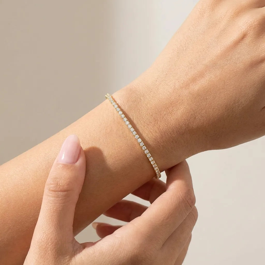 Sophie Lumière Tennis Bracelet
