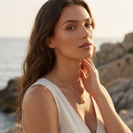 Balloon Gold Initial Necklace