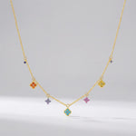 Aurélie Prism Charm Necklace