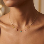 Aurélie Prism Charm Necklace