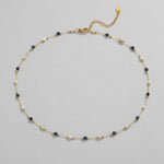 Alla Midnight Beaded Necklace