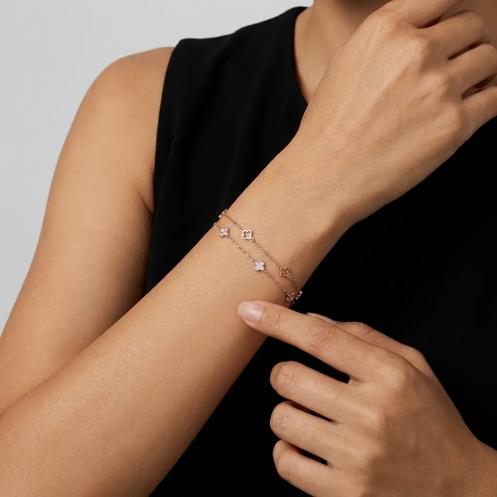 Ariana Clover Bracelet