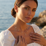 Mia Flower Crystal Necklace