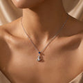 Amélie Silver Kitten Necklace