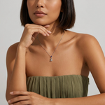 Amélie Silver Kitten Necklace