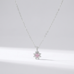 Juliette Rosé Crystal Necklace
