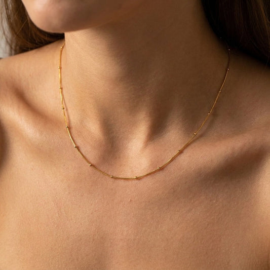 Elise Dainty Gold Necklace
