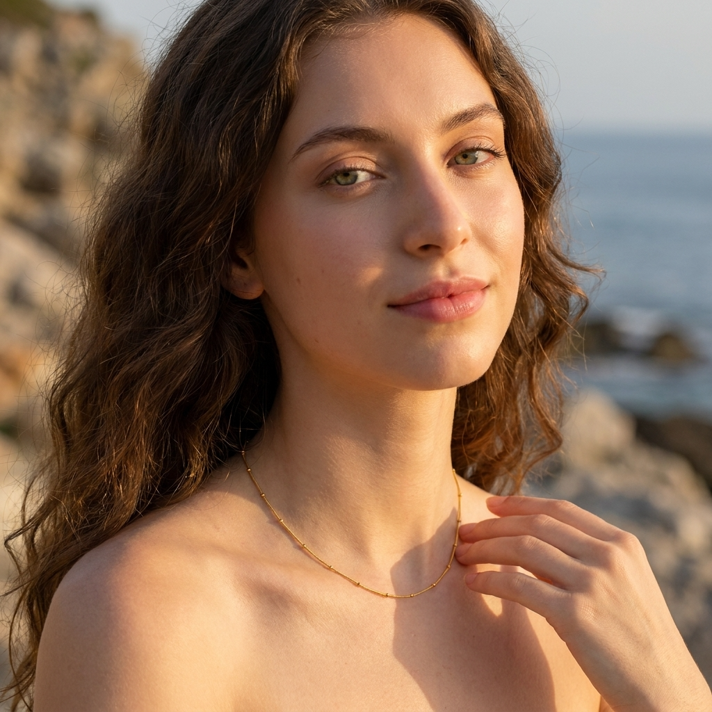 Elise Dainty Gold Necklace