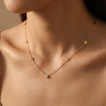 Élina Dainty Clover Necklace