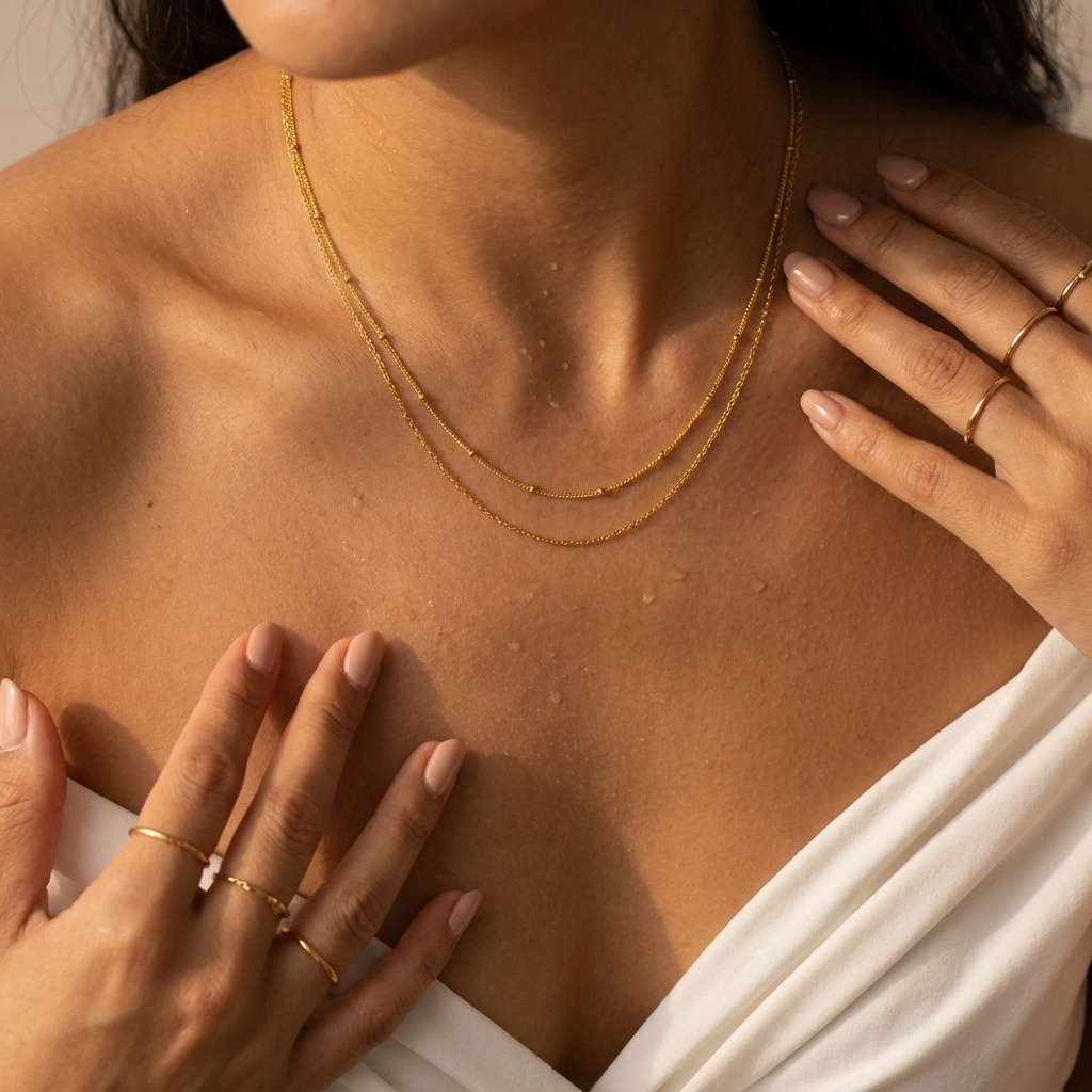 Ava Layered Chain Necklace