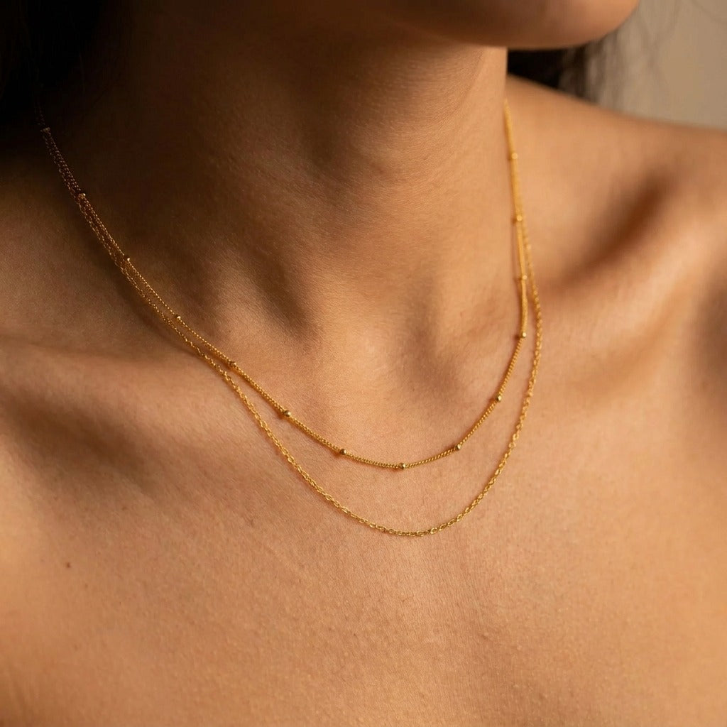 Ava Layered Chain Necklace
