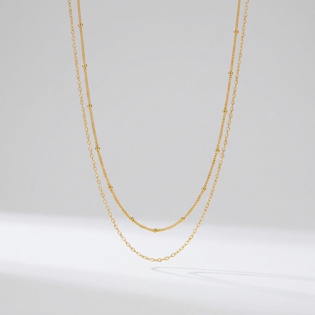 Ava Layered Chain Necklace