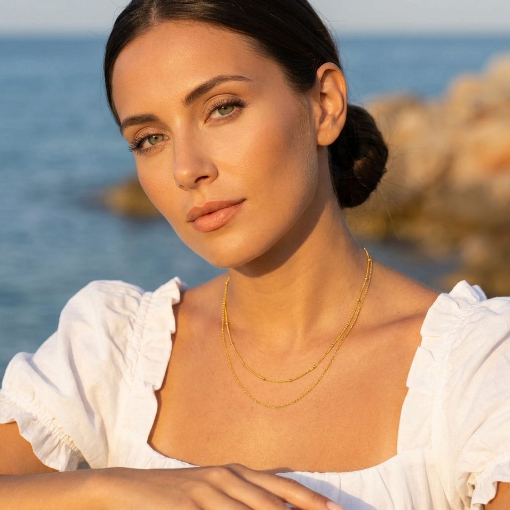 Ava Layered Chain Necklace