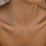Capri Turquoise Chain Necklace