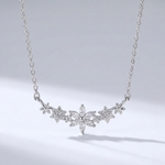 Camille Floral Sparkle Necklace