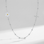 Elise Marguerite Croix Necklace